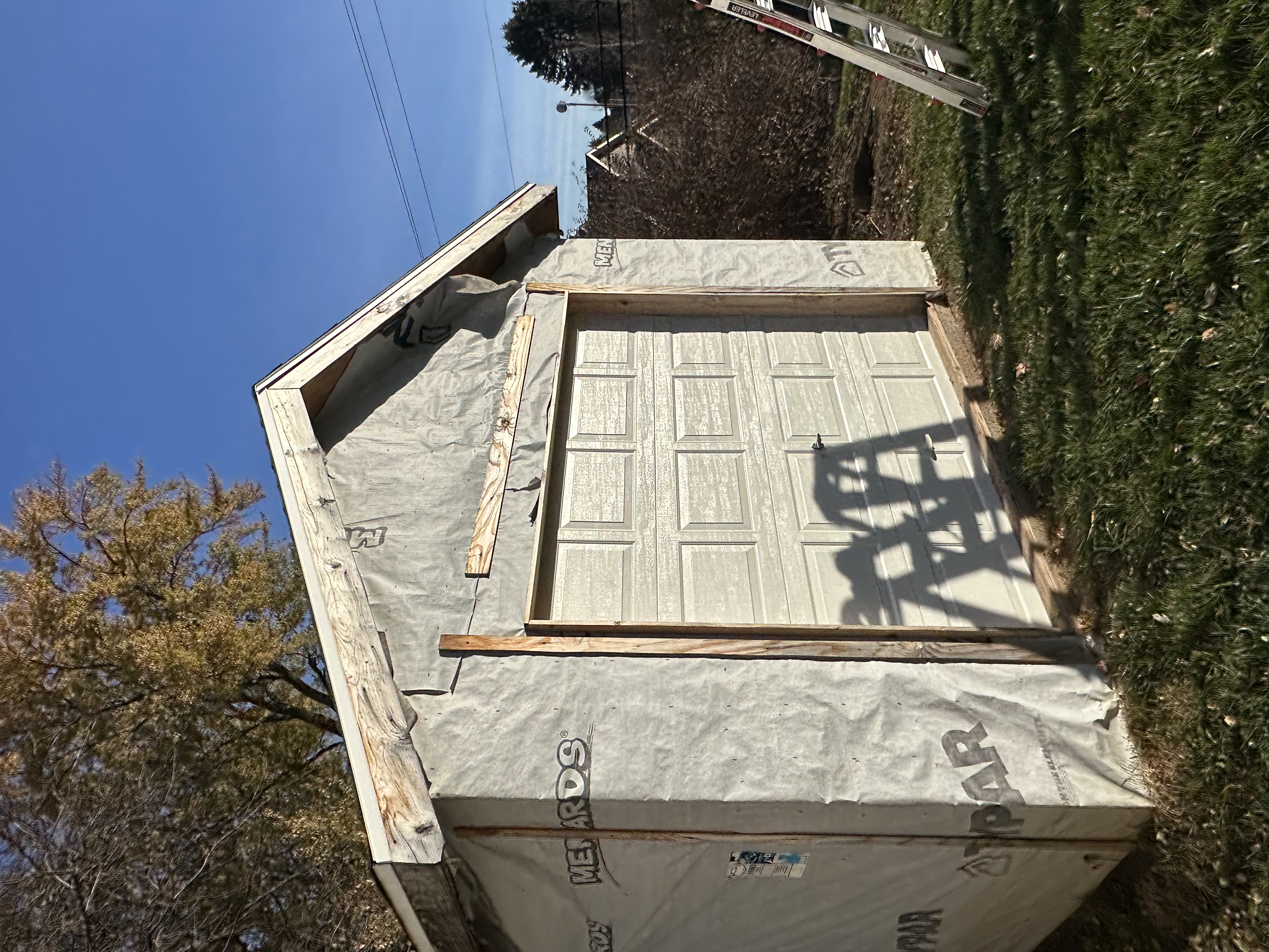 Shed before