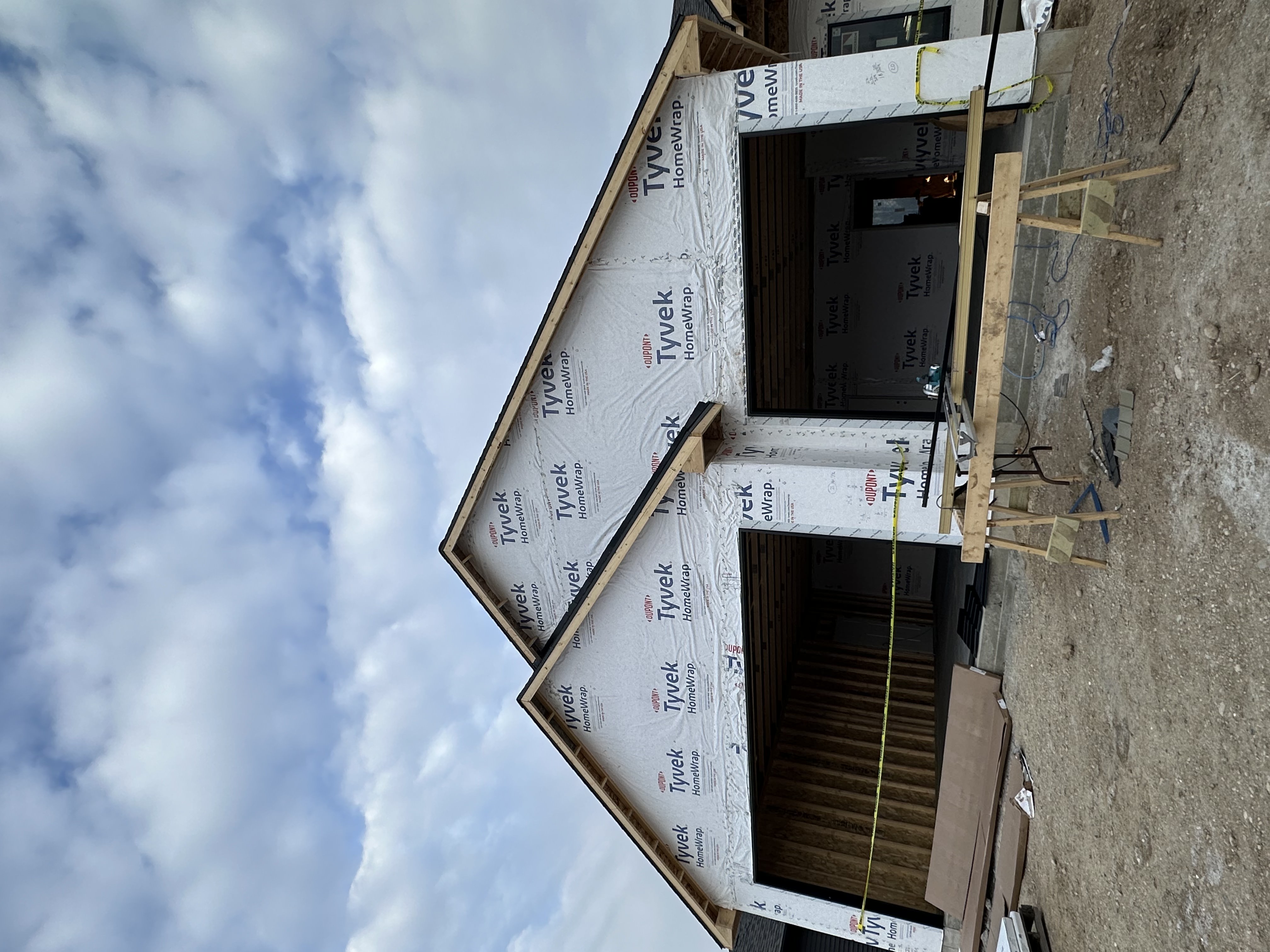Siding before
